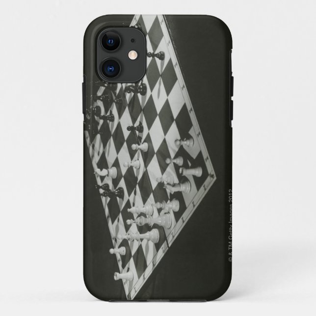 Schachbrett Case-Mate iPhone Hülle (Rückseite)