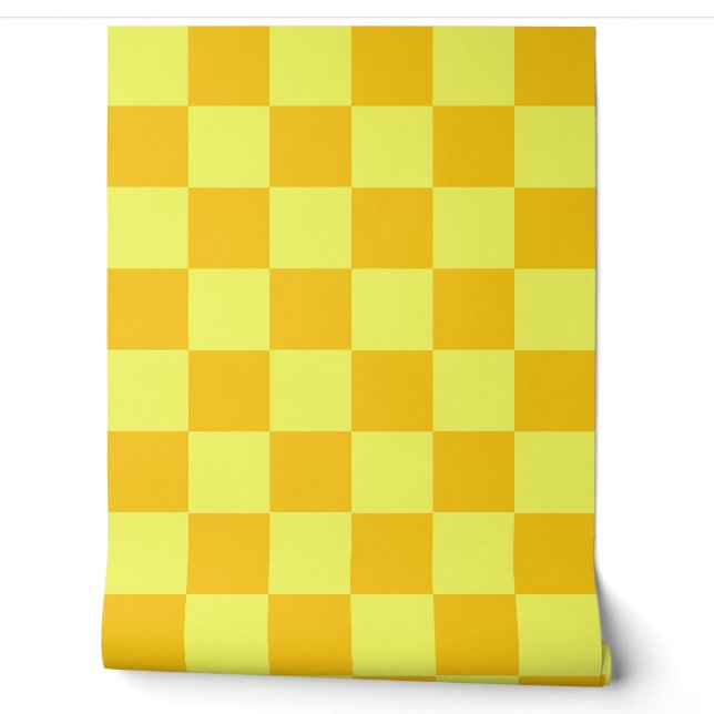 Schachbrett-Design Tapete (Abrollen)
