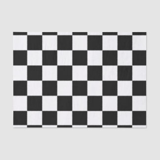 Schachbrett Flag Schachbrett Seidenpapier