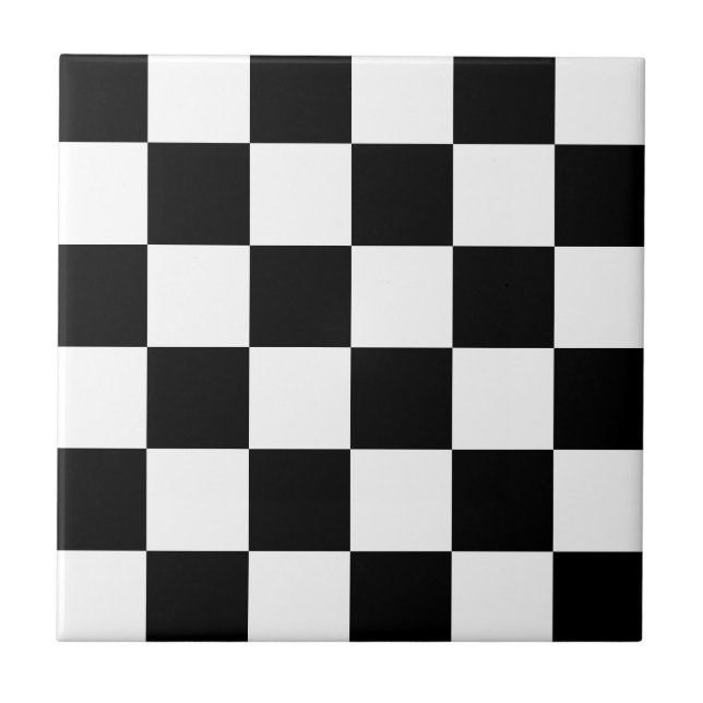Schachbrett Fliese (Vorderseite)