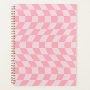 Schachbrett für den hinteren Karo Rosa Lilac Schac Planer