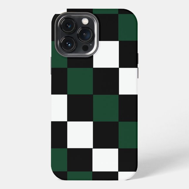 Schachbrett iPhone 13 Pro Max Hülle (Rückseite)
