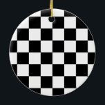 Schachbrett Keramik Ornament<br><div class="desc">Schachbrettschach</div>
