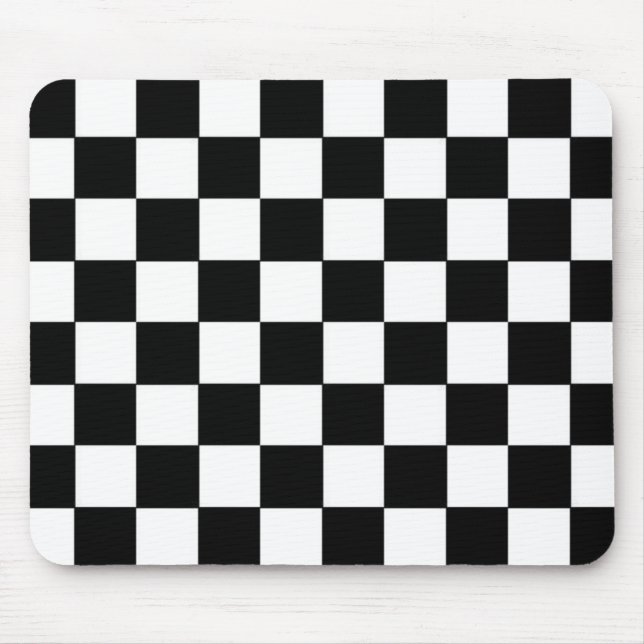Schachbrett Mousepad (Vorne)