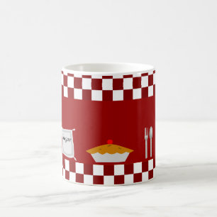 Schachbrett-Torten-Kaffee-Tasse Kaffeetasse