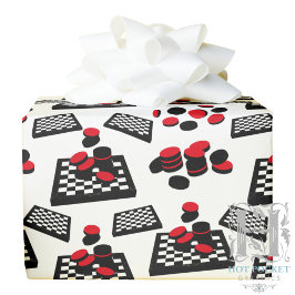 Schachbrett Wrapping Paper Geschenkpapier