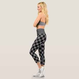 Schachbrett Yoga Paint Capri HAMbyWG