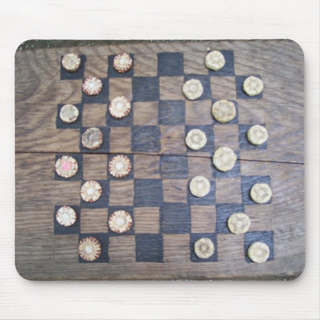 Schachbretter jemand? Mousepad (Vorne)