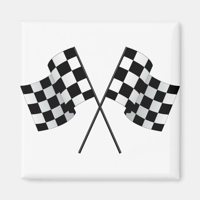 Schachbretter Magnet (Vorne)