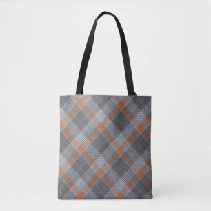 Schachbrettmuster aus kariertem Material, Textilie Tasche