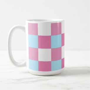 Schachbrettmuster  kaffeetasse