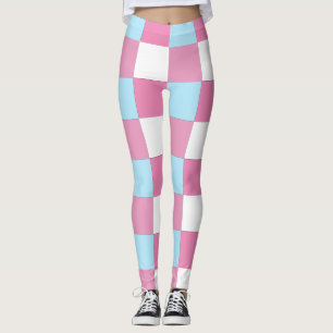 Schachbrettmuster leggings