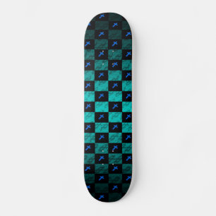SchachbrettquerSkateboard Skateboard