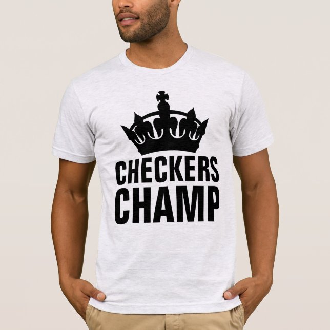 SCHACHBRETTS CHAMP-T - Shirt (Vorderseite)