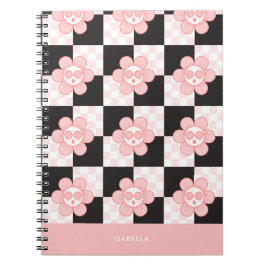 Schachbretts Girl School Notebook Notizblock