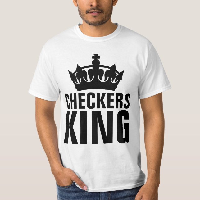 SCHACHBRETTS KING T - SHIRT (Vorderseite)