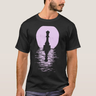 Schachclub Spiel Königin König Pferd Schachfigur M T-Shirt