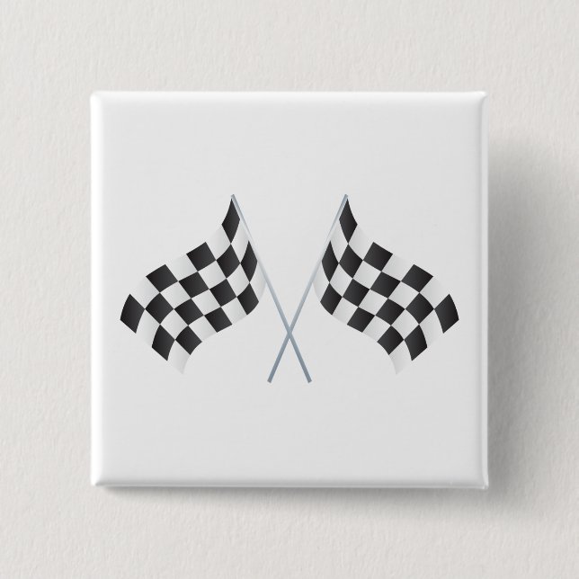 Schachfahnen Button (Vorderseite)