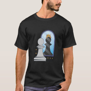 Schachfigur König Spiel Königin Pferd Figuren Spri T-Shirt