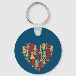 Schachgeschenk   I Wirklich Liebe Schach Schlüsselanhänger