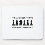 Schachgeschenk | Schach-Player-Schachbrett-Club Mousepad<br><div class="desc">Dieses einzigartige "Schachgeschenk | Schach-Player Schachklub" T - Shirt ist ideal als lustiges Geschenk für Männer, Frauen, Jungen, Mädchen, Sohn, Tochter, Freund, Freundin, Vater oder Mutter.</div>