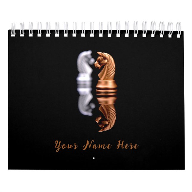 Schachkalender Kalender (Titelbild)