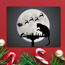 Schachkatze und Mausspiel Weihnachten Weihnachten