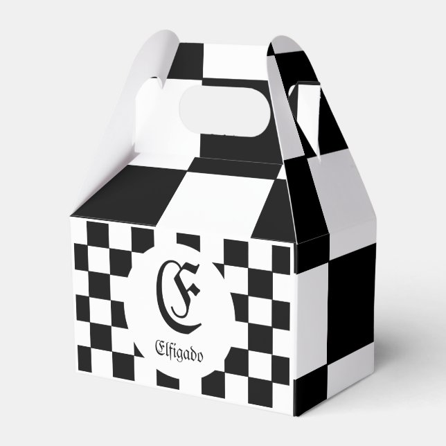 Schachklub Individuelle Name Geschenkschachtel (Vorderseite)