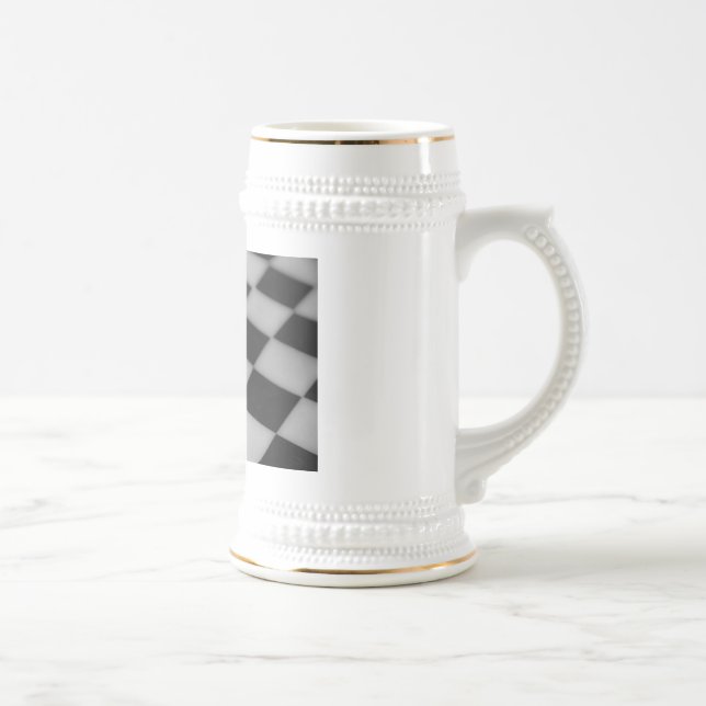 Schachkönigin Bierglas (Rechts)