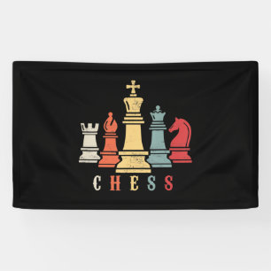 Schachliebhaber   Schachspiel Schachmatt-Geschenk Banner