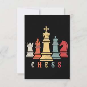 Schachliebhaber   Schachspiel Schachmatt-Geschenk RSVP Karte