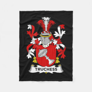 Schachliebhaber Truchess Wappen - Familienwappen Fleecedecke