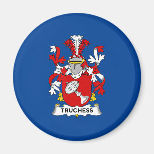 Schachliebhaber   Truchess Wappen - Familienwappen Magnet