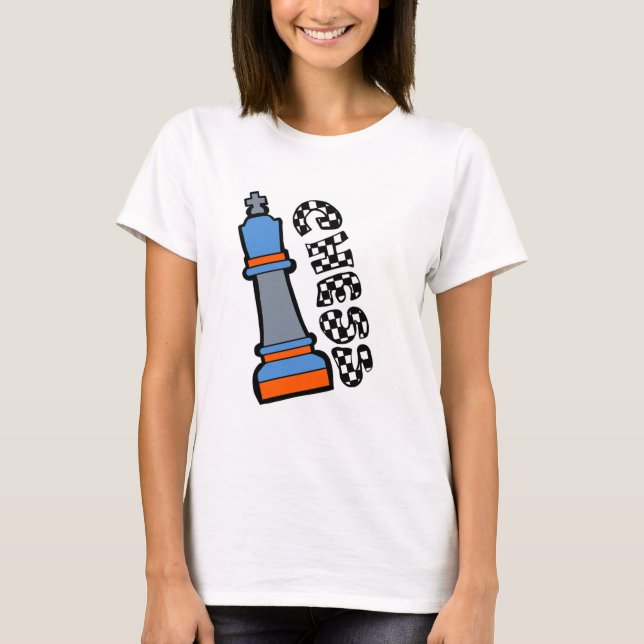 Schachmänner T-Shirt (Vorderseite)