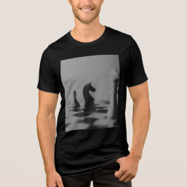 Schachpartien an Bord. Tri-Blend Shirt