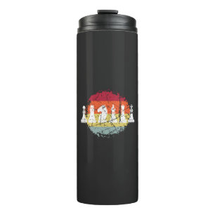 Schachpartien Thermosbecher
