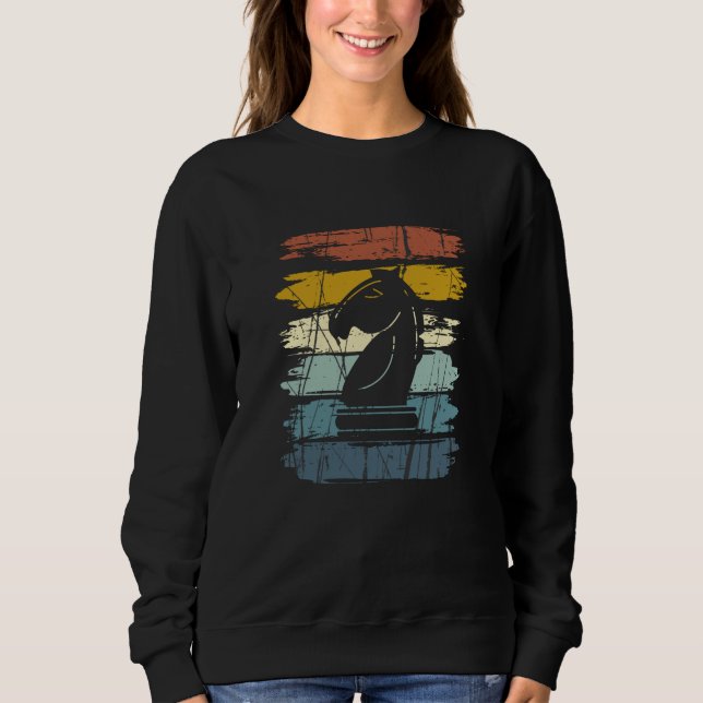 Schachrost Retro Sweatshirt (Vorderseite)