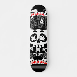 Schachschädel Skateboard