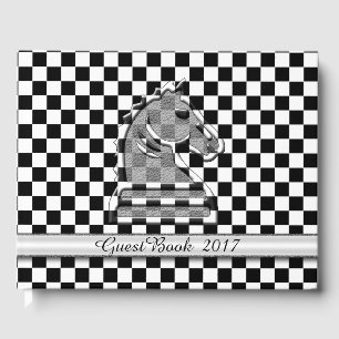 Schachschwarz & Weiß Gästebuch