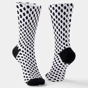Schachsocken mit karierten Ritterpferden Socken