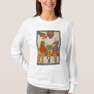 Schachspiel 14. Jahrhundert Codex Manesse T-Shirt