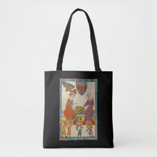 Schachspiel 14. Jahrhundert Codex Manesse Tasche