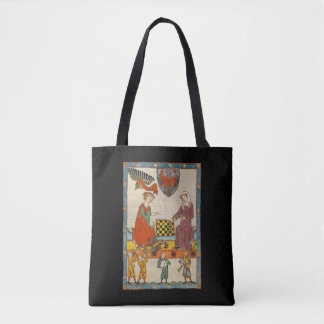 Schachspiel 14. Jahrhundert Codex Manesse Tasche