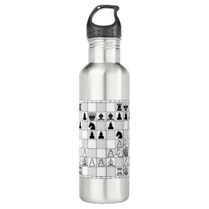 Schachspiel 1 edelstahlflasche