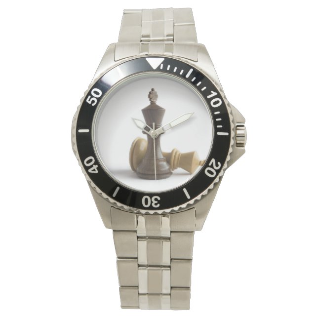 Schachspiel Armbanduhr (Vorderseite)