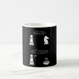 Schachspiel Kaffeetasse