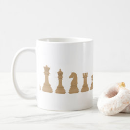 Schachspiel Kaffeetasse