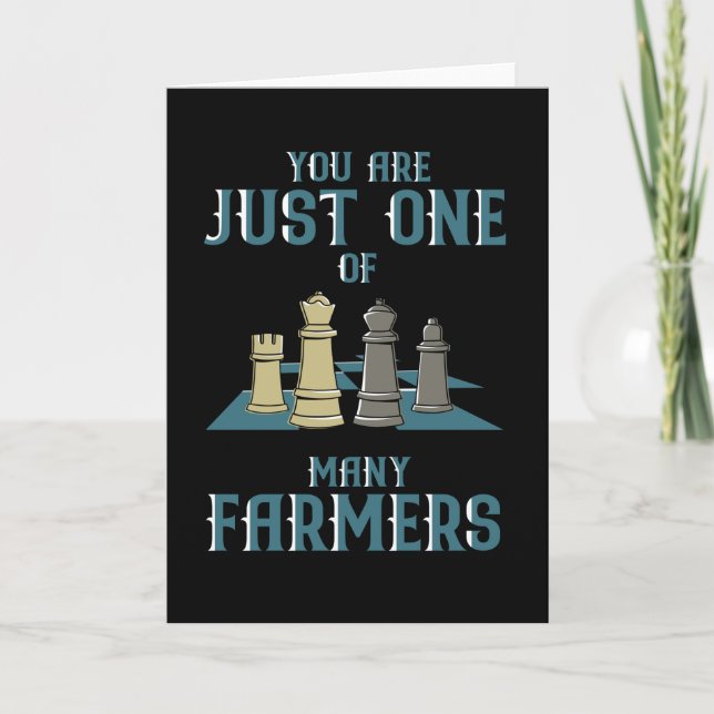 Schachspiel Schachspiel Karte (Vorderseite)