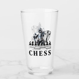 Schachspiel, Strategisch, Vordenken, Kasse Glas