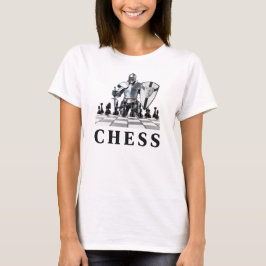Schachspiel, Strategisch, Vordenken, Kasse T-Shirt